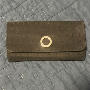 Bulgari Black Long Wallet